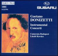 Donizetti: Instrumental Concerti - Agnes Girgas (horn); Andrs Kiss (violin); Bla Kovcs (clarinet); Camerata Budapest; Imre Kovacs (flute);...