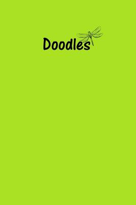 Doodle Journal - Great for Sketching, Doodling, Project Planning or Brainstormin: 100 Undated Pages, Medium Ruled, Soft Cover, 6 x 9 Journal, Chartreuse Green - Legacy