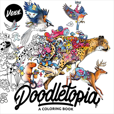 Doodletopia: A Coloring Book - Vexx