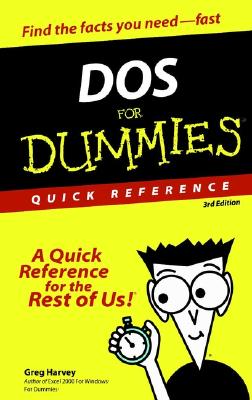 DOS for Dummies Quick Reference - Harvey, Greg
