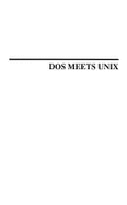 DOS Meets Unix: A Departmental Computing Perspective - Dougherty, Dale, and O'Reilly, Tim