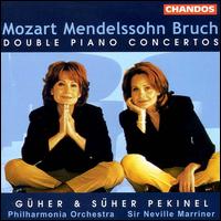 Double Piano Concertos - Gher Pekinel (piano); Sher Pekinel (piano); Philharmonia Orchestra; Neville Marriner (conductor)