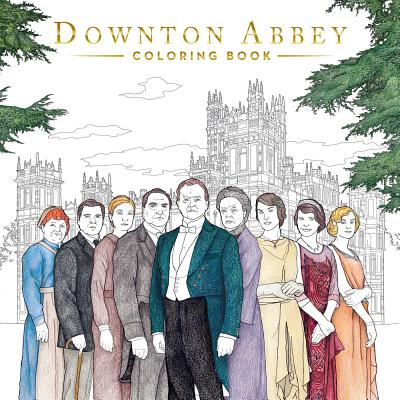 Downton Abbey: The Official Coloring Book (Gold Foil Gift Edition) - 