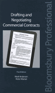 Drafting and Negotiating Commercial Contracts