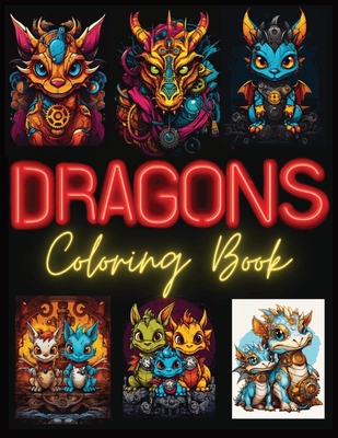 Dragon coloring book: Discover a world full of creativity and fantasy: 102 pages of dragon-themed fun. A Journey for All Ages - Cat, Astronaut