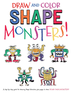 Draw and Color Shape Monsters