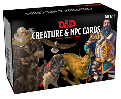 Dungeons & Dragons Spellbook Cards: Creature & Npc Cards (D&d Accessory) - Wizards RPG Team (Creator)
