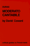 Duras: Moderato Cantabile - Coward, David