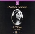 Dusolina Giannini à l'Opéra