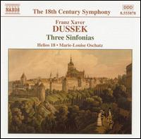 Dussek: Three Sinfonias - 