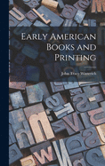 Early American Books & Printing