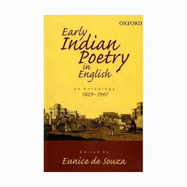 Early Indian Poetry in English: An Anthology 1829-1947