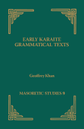 Early Karaite Grammatical Texts