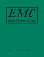 Early Modern Culture:: Vol. 14