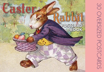 Easter Rabbit Postcard Book - Laughing Elephant (Compiled by)