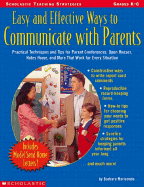 Easy and Effective Ways to Communicate with Parents: Grades K-6