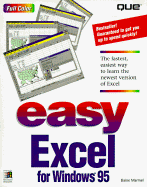 Easy Excel for Windows 95 - Marmel, Elaine J