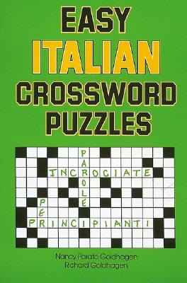 Easy Italian Crossword Puzzles - Goldhagen, Nancy