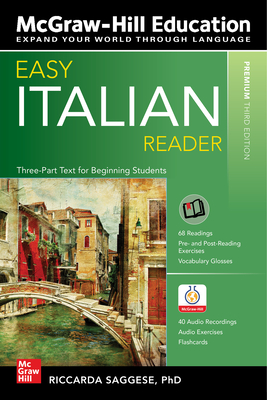 Easy Italian Reader, Premium Third Edition - Saggese, Riccarda