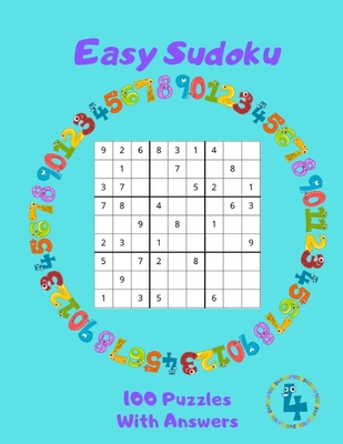 Easy Sudoku - 100 Puzzles With Answers: Large Print - Volume 4 - Publishing, Ace of Hearts