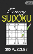 Easy Sudoku 300 Puzzles Vol.6: Sudoku for adults easy book