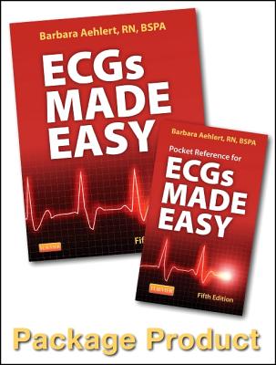 Ecgs Made Easy - Book and Pocket Reference Package - Aehlert, Barbara J, Msed, RN