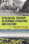 Ecological Thought in German Literature and Culture