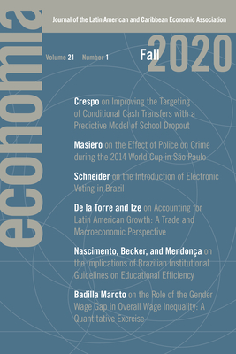 Economa: Fall 2020 - Urza, Sergio (Editor), and Dix Carneiro, Rafael (Editor), and Fergusson, Leopoldo (Editor)