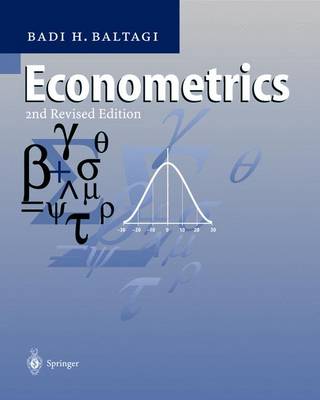 Econometrics - Baltagi, Badi H, Professor