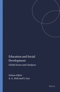 Education and Social Development: Global Issues and Analyses
