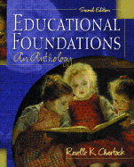 Educational Foundations: An Anthology