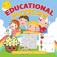 Educational Puzzles Activity Book for 7 Year Old