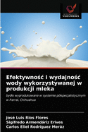 Efektywnosc i wydajnosc wody wykorzystywanej w produkcji mleka