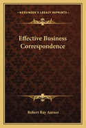 Effective Business Correspondence
