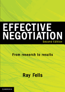 Effective Negotiation: From Research to Results