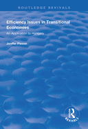 Efficiency Issues in Transitional Economies: Application to Hungary