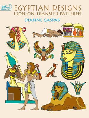 Egyptian Designs Iron-On Transfer Patterns - Gaspas, Dianne