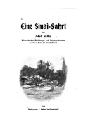 Eine Sinai-Fahrt