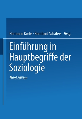 Einfhrung in Hauptbegriffe der Soziologie - Korte, Hermann (Editor)