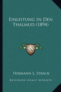 Einleitung In Den Thalmud (1894)