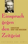 Einspruch Gegen Den Zeitgeist