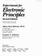 Electronic principles. Experiments for 'Electronic principles' - Malvino, Albert Paul, and Johnson, Gregory F.