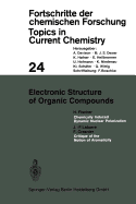 Electronic Structure of Organic Compounds
