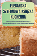 Elegancka Szyfonowa Ksi  ka Kuchenna