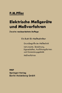 Elektrische Megerte Und Meverfahren