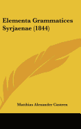 Elementa Grammatices Syrjaenae (1844)