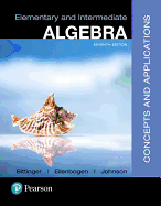 Elementary and Intermediate Algebra: Concepts and Applications, Plus Mylab Math -- Access Card Package