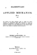 Elementary Applied Mechanics