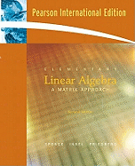 Elementary Linear Algebra: International Edition