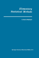 Elementary Statistical Methods - Wetherill, G. Barrie